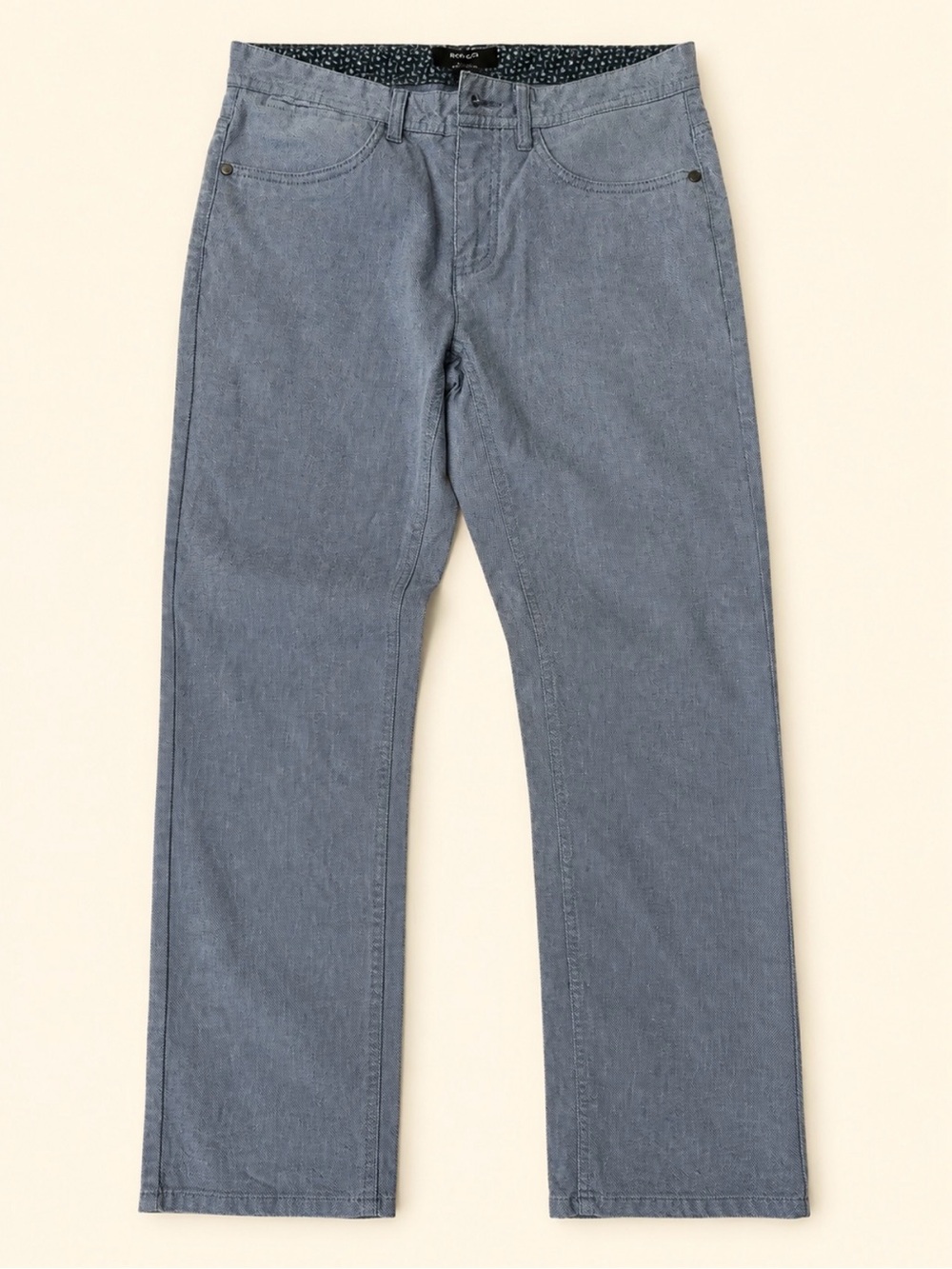 RW&CO. Men's Straight Light Blue Pants